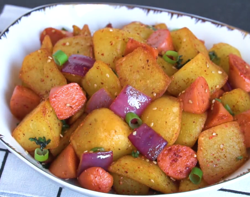 风味土豆的做法